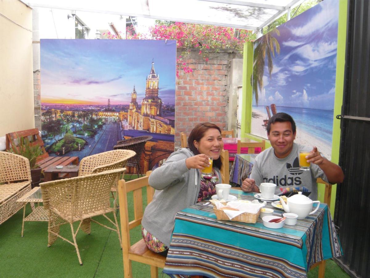 Hostel Fuentes อาเรกิปา ภายนอก รูปภาพ